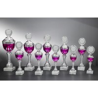 Pokal Silber-Pink Alwine für Schulwettbewerbe und...