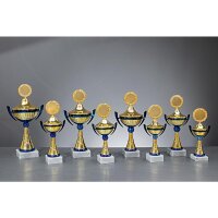 Pokal Gold-Blau Celal für Ehrentage, Danksagungen...
