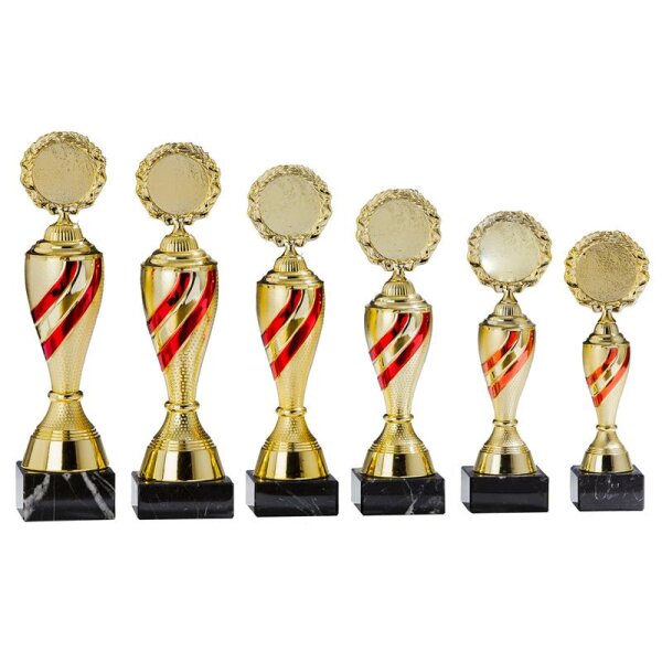 Trophäe Gold-Rot Hans-Erich für Sonderpreise, Publikumspreise und Highlights