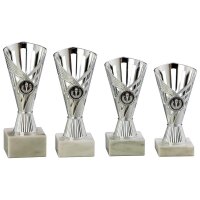 Trophäe silber Chantal für Anerkennung im...