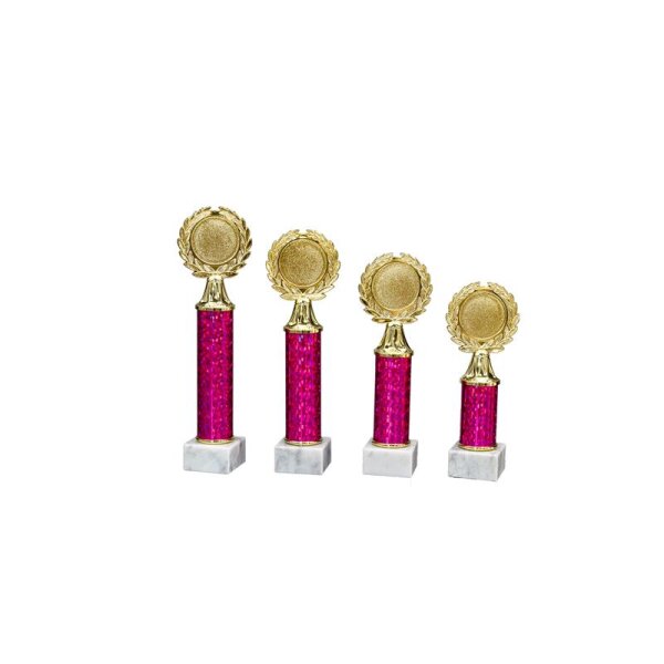 Trophäe Pink-Gold Rose für feierliche Übergaben und Erinnerungsstücke