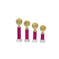 Trophäe Pink-Gold Rose für feierliche...