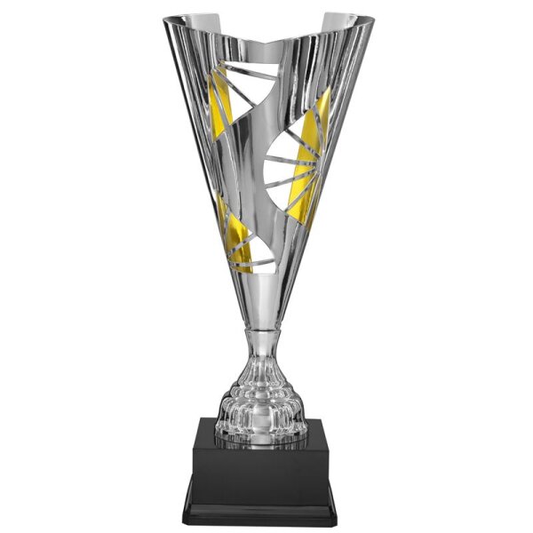 Pokal Silber-Gold Höhe 710mm Cengiz für Jubiläen, Auszeichnungen und besondere Anlässe
