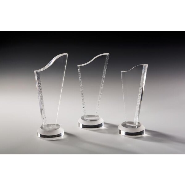 Acryl-Glas Trophäe Centa für Vereinsleben, Trainingsgruppen und Events