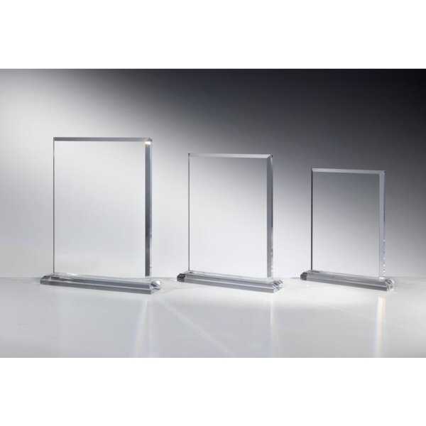 Acryl-Glas Trophäe Gregor für Sponsoren-Events und Partnerveranstaltungen