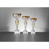 Pokal Silber-Gold Verena für kleine und große...