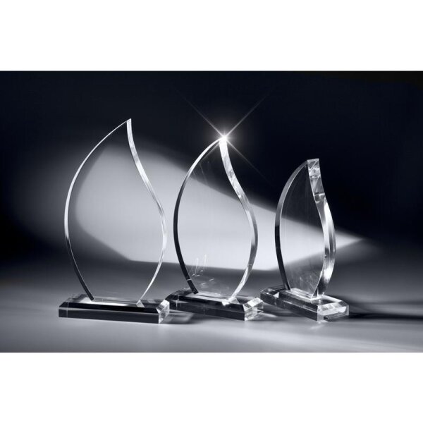 Acryl-Glas Trophäe Fatih für Charity-Events und Benefizaktionen