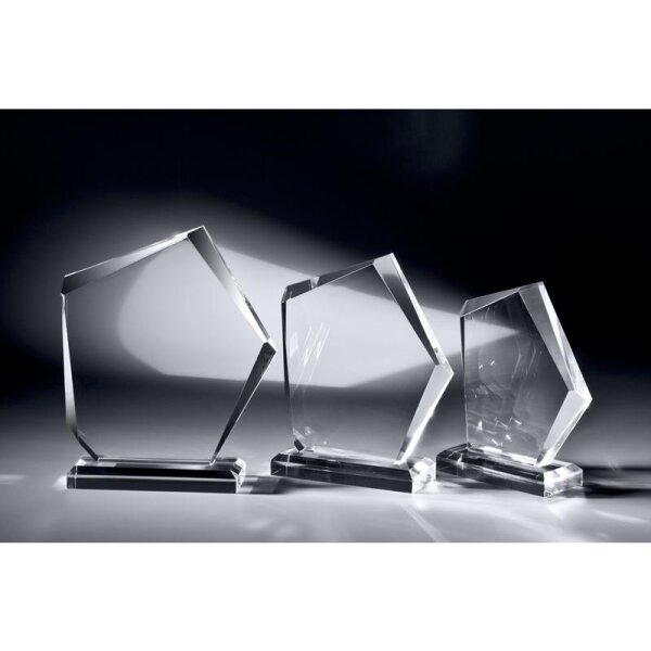 Acryl-Glas Trophäe Sergej für Wettbewerbe und Preisverleihungen