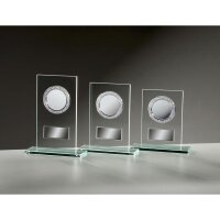 Glastrophäe mit Fassungen Astrid für Leistung,...