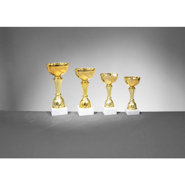 Pokal Gold Ø70 Dino für Ehrungen im Team, im Verein und im Betrieb