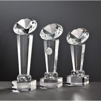 Noblesseglas-Trophäe Evelyne für Firmenfeiern,...