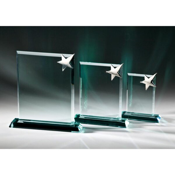 JADE-Glas mit Stern Tom für Rekorde, Bestleistungen und Spitzenplätze