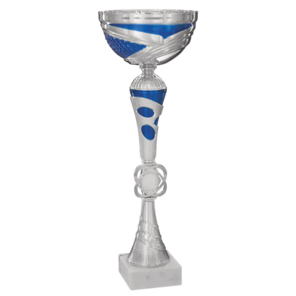 Pokal Silber-Blau Samuel für Turniere und Veranstaltungsreihen
