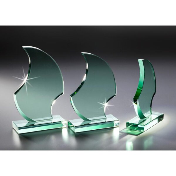 JADE-Glas Höhe Muharrem für Ehrungen im Team, im Verein und im Betrieb