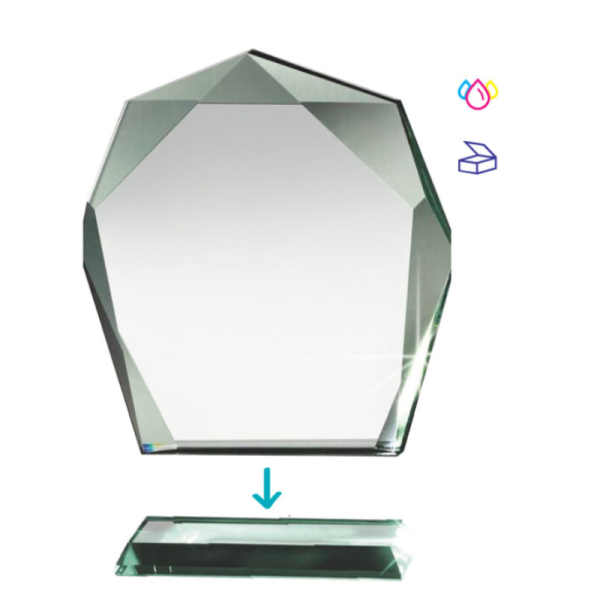 JADE-Glas Höhe Franz-Peter für Wettbewerbe und Preisverleihungen