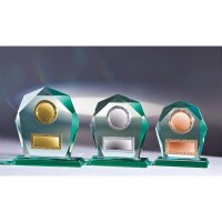 JADE-Glas mit Fassungen 15mm Dorothee für...