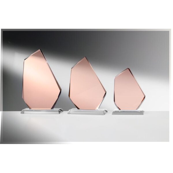 Glastrophäe Red-Rock Hildburg für Jubiläen, Auszeichnungen und besondere Anlässe