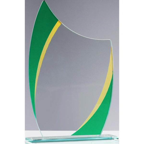 Glastrophäe gr.-Gold Nadia für Schulwettbewerbe und Projektabschlüsse