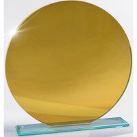 Spiegelglastr. Höhe Gold Dominic für Ehrentage,...