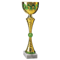 Pokal Gold-grün Mirko für Sponsoren-Events und...