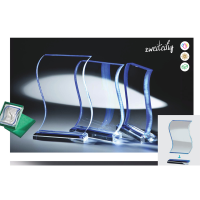 Acryl-Glas Trophäe Alexandros für Serien, Ligen...