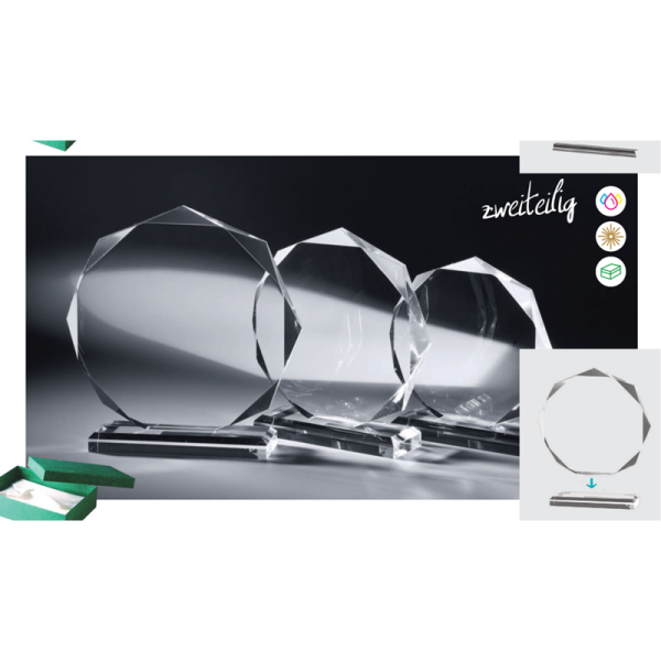 Acryl-Glas Trophäe Leonore für Sonderpreise, Publikumspreise und Highlights