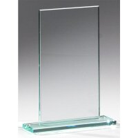 Glastrophäe Rechteck Gereon für Charity-Events...