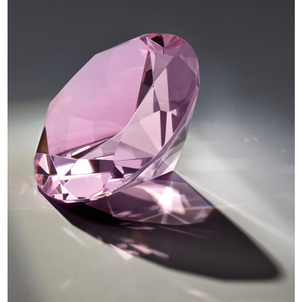 Kristall-Diamant rosé Ø 8 Utz für schnelle Siegerehrungen vor Ort