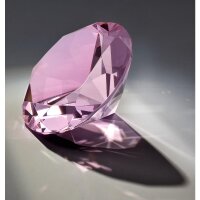 Kristall-Diamant rosé Ø 8 Utz für...