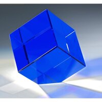 Kristallglaswürfel Blau Bartholomäus für...