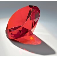 Kristall-Diamant rot Ø Diana für...