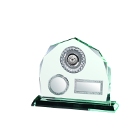 JADE-Glasuhr Höhe 210mm Gerti für Team-Erfolge...