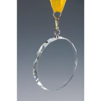 Glasmedaille Ø70mm Stärke Ernst für...