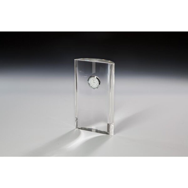 Kristall Glasuhr si Höhe Linus für Siegerehrungen bei Events und Aktionen