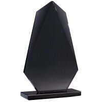 Glastrophäe Black Stefanie für Wettbewerbe...