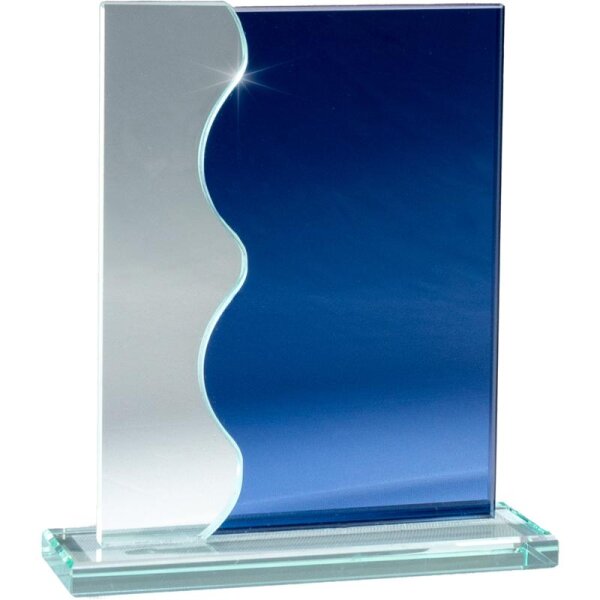 Spiegelglastrophäe Birgitta für feierliche Übergaben und Erinnerungsstücke