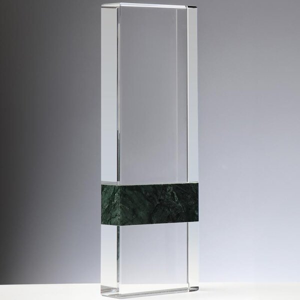 Naturstein-Glas Award Höhe Kristin für Firmenfeiern, Mitarbeiter-Awards und Erfolge