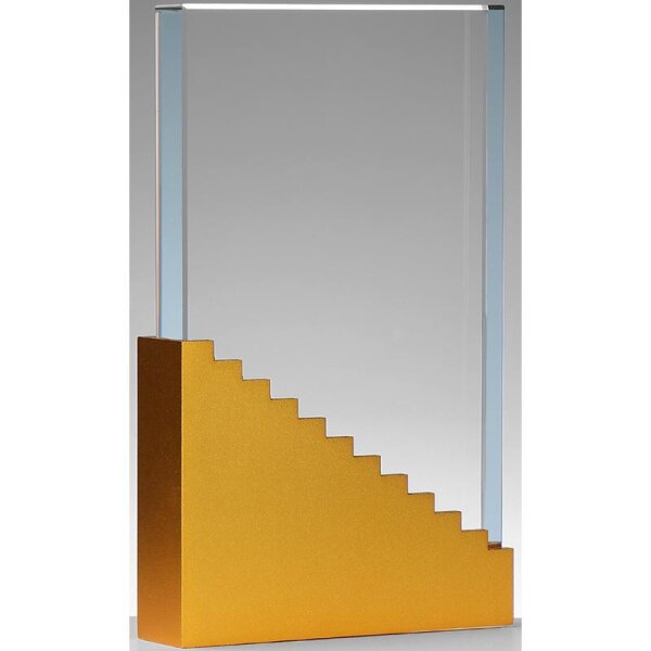 Glas-Metall Award Höhe 190mm Miriam für Schulwettbewerbe und Projektabschlüsse