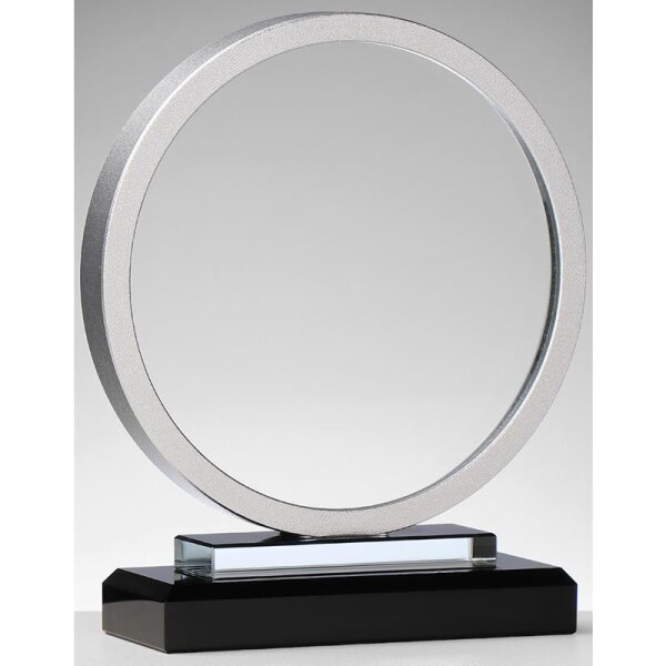 Glas-Metall Award Ø130mm Miriam für Schulwettbewerbe und Projektabschlüsse