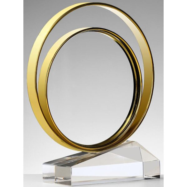 Glas-Metall Award Ø120mm Miriam für Schulwettbewerbe und Projektabschlüsse