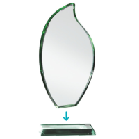 JADE-Glas Höhe 240 mm Luka für Serien, Ligen...