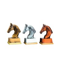 Resinfigur Pferdekopf 11 cm Wanda für Leistung,...