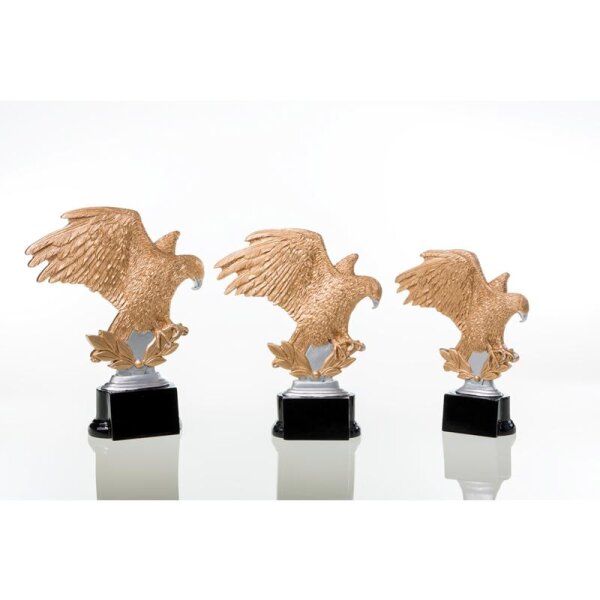 Resinfigur Siegesadler Ortrun für Pokalserien in einheitlichem Look