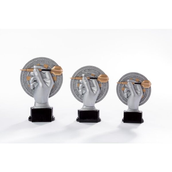 Resinfigur Dart James für Wettbewerbe jeder Art und jede Altersklasse