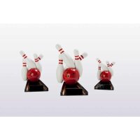 Resinfigur Bowling Wolf-Rüdiger für...