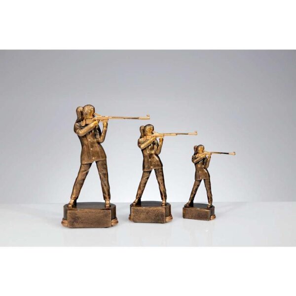 Resinfigur Schütze Damen Sonja für Rekorde, Bestleistungen und Spitzenplätze