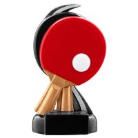 Resinfigur Tischtennis Freya für professionelle...