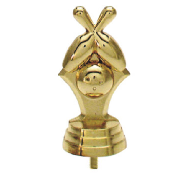 Figur Bowling Gold 76 mm Benito für Vereinsmeister, Siegerteams und Platzierungen