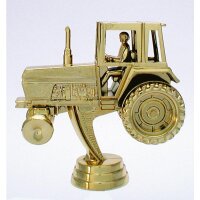 Figur Traktor Gold 102 mm Bryan für feierliche...
