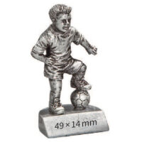 Resinfigur Fußballjunge 110 mm Enrico für...